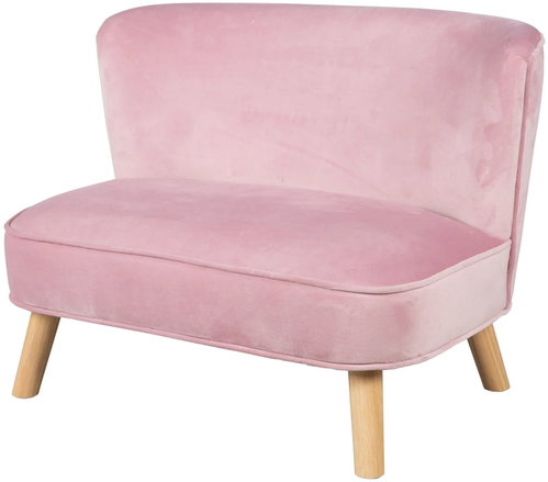 Roba Lil Sofa children's sofa, pink - Children's sofa - Main image
