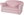 Sofa with armrests, pink