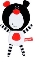 Mom´s Care Soothing Comforter Boo the Bear Black - Baby Rattle