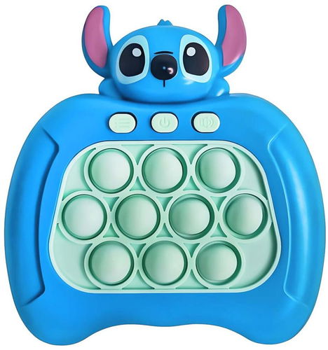MG Pop It Stitch interaktivní hračka pro děti, modrá - Pop it - Hlavní obrázek
