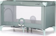 Chipolino Capri travel cot Hippo Green - Cot
