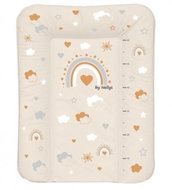 Baby Nellys Changing Pad Soft Rainbow Beige 50 × 70 cm - Changing Pad