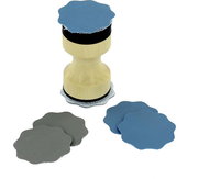 SHESTO Modelcraft mini sanding block 32 mm, 6 × sandpaper - Model Making Accessories