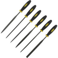 SHESTO Modelcraft needle files with rubber handle (set of 6) - Model Making Accessories