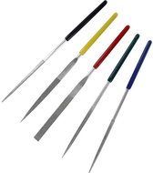 SHESTO Modelcraft diamond needle files with handle (set of 5) - Model Making Accessories