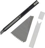 SHESTO Modelcraft 10-blade narrow folding knife 9 × 0.3 - Model Making Accessories