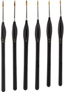 SHESTO Modelcraft brush with artificial hair (sizes 000, 00, 0, 1, 2, 4) - Model Making Accessories