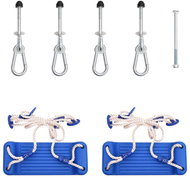 Shumee 92307 Swing seats with ropes, 2 pcs, blue, 37 × 15 cm, polyethylene - Swing