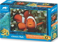 Prime 3D Puzzle s 3D efektem 63 dílků Animal Planet: Klaun očkatý - Jigsaw Puzzle