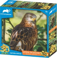 Prime 3D Puzzle s 3D efektem 150 dílků Animal Planet: Luňák červený - Jigsaw Puzzle