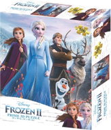 Prime 3D Puzzle s 3D efektem 500 dílků Ledové království: Spolu - Jigsaw Puzzle