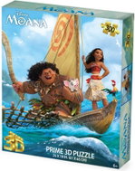 Prime 3D Puzzle s 3D efektem 300 dílků Odvážná Vaiana: Plavba - Jigsaw Puzzle
