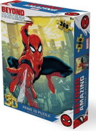 Prime 3D Puzzle s 3D efektem 300 dílků Spider-Man: Komiksový hrdina - Jigsaw Puzzle