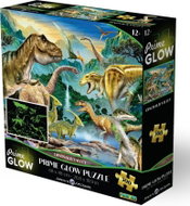 Prime 3D Svítící puzzle s 3D efektem 500 dílků Dinosauří údolí - Jigsaw Puzzle
