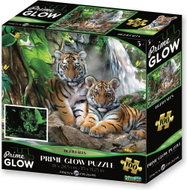 Prime 3D Svítící puzzle s 3D efektem 100 dílků Tygří vodopád - Jigsaw Puzzle