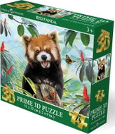 Prime 3D Puzzle s 3D efektem 48 dílků Červená panda - Jigsaw Puzzle