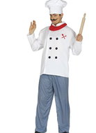 GUIRCA Šéfkuchař pánský kostým vel. L 52-54 - Costume