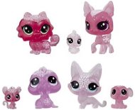 Littlest Pet Shop Tiere aus dem Eisreich 7tlg - pink - Spielset
