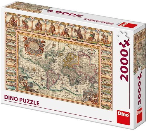 Történelmi világtérkép 2000 - Puzzle - Fő fotó
