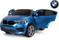 BMW X6 M blau lackiert - Kinder-Elektroauto