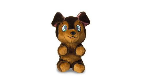 Mini Tickles Hund schwarz - Kuscheltier - Hauptbild