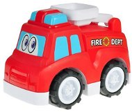 Cartoon tűzoltóautó 25cm - Játék autó