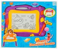 Magnetic drawing board violet - Magnetic Drawing Board