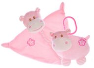 Hippo pink - Rassel + Schlafsack - Einschlafhilfe