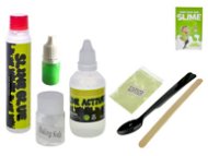Set for Making Glow-in-the-Dark Green Slime - Creative Kit