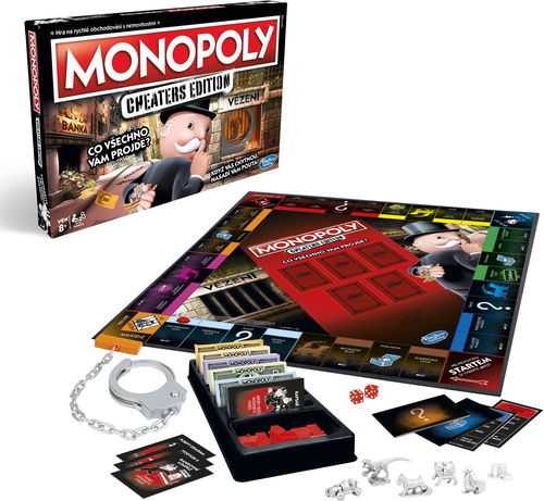 Monopoly Cheaters CZ - Desková hra - Hlavní obrázek