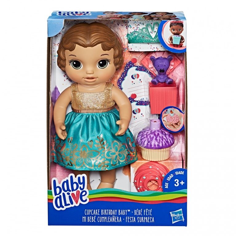 Baby alive cupcake store birthday baby doll