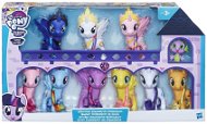 My Little Pony Große Equestria-Kollektion mit 9 Ponys und einem Drachen - Figuren