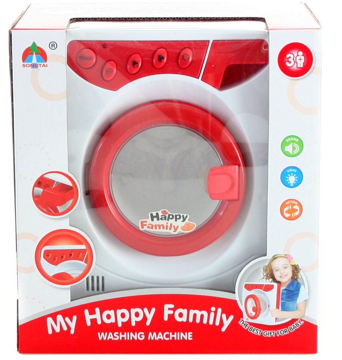 Happy Family Washing Machine Toy Appliance Alza.cz