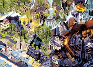 HEYE Puzzle Movie Masters: Filmy Petera Jacksona 1000 dílků - Jigsaw Puzzle