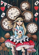 MAGNOLIA Puzzle Alice and Time 1000 pieces - Jigsaw Puzzle