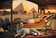 MAGNOLIA Puzzle Dinner at the Pyramids 1000 pieces - Jigsaw Puzzle