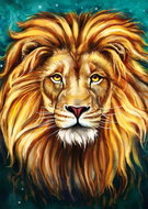 MAGNOLIA Puzzle Lion 1000 pieces - Jigsaw Puzzle