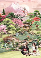 MAGNOLIA Tea Garden Puzzle 1000 pieces - Jigsaw Puzzle