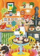MAGNOLIA Puzzle Orange kitchen 1000 pieces - Jigsaw Puzzle