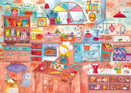 MAGNOLIA Puzzle coloured bakery 1000 pieces - Jigsaw Puzzle