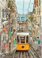 MAGNOLIA Puzzle Lisbon 1000 pieces - Jigsaw Puzzle