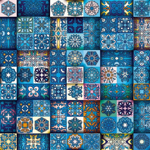 MAGNOLIA Puzzle Retro patterns 1023 pieces - Jigsaw Puzzle - Main image