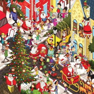 YAZZ Puzzle Christmas Street 1023 pieces - Jigsaw Puzzle