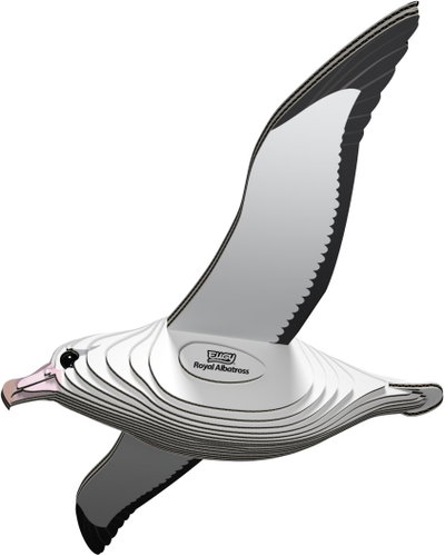 EUGY Albatros královský 3D kartonová skládačka   - 3D Puzzle - Main image