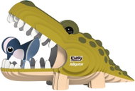 EUGY Aligátor 3D kartonová skládačka   - 3D Puzzle