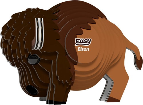 EUGY Bizon 3D kartonová skládačka   - 3D Puzzle - Main image