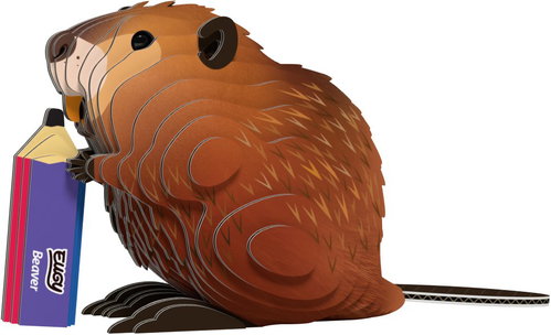 EUGY Bobr 3D kartonová skládačka   - 3D Puzzle - Main image