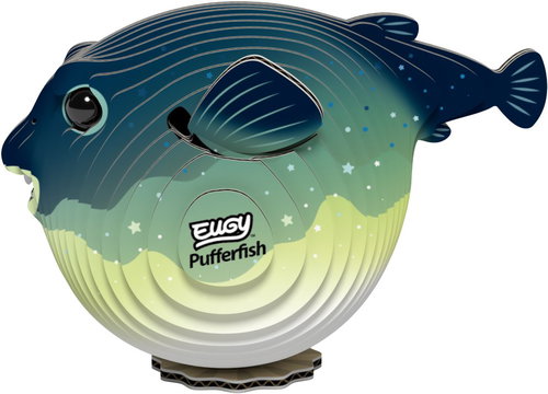 EUGY Čtverzubec 3D kartonová skládačka   - 3D Puzzle - Main image