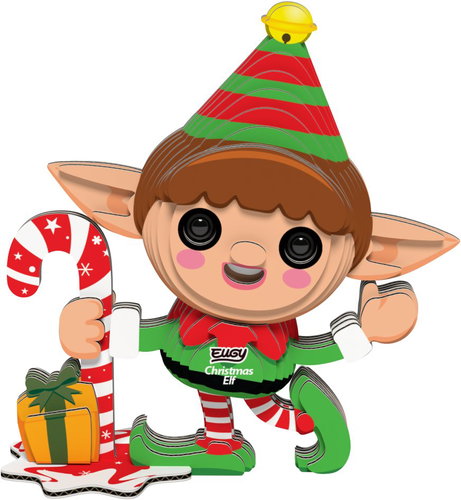 EUGY Elf 3D kartonová skládačka   - 3D Puzzle - Main image