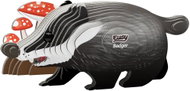 EUGY Jezevec 3D kartonová skládačka   - 3D Puzzle